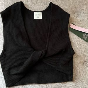 Twisted Crop Top w/Tags!